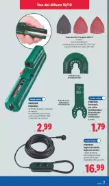 Catálogo Lidl semana 43 Página 11: Parkside regleta d'endolls regleta de enchufes €16,99