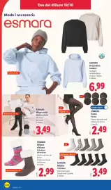 Catálogo Lidl semana 43 Página 20: Esmara mitjons d'hivern €2,99, Esmara Mitjons Calzetines €3,49