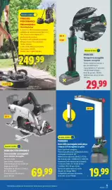 Catálogo Lidl semana 43 Página 5: Parkside llum led recarregable amb pinça €19,99