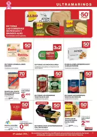 Catálogo Supercor Página 13: Consorcio bonito del norte en aceite de oliva €6,40, La Isleña macarrón pluma €0,59