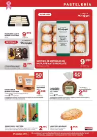 Catálogo Supercor Página 7: Sándwiches one food €2,15, Horno Casavieja magdalenas €4,09