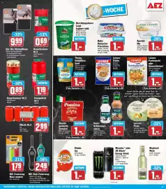 AEZ Prospekt woche 43 Seite 15: Öllicht Nr.3 rot €2,99, Knorr Schlemmer-sauce €1,00