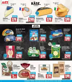 AEZ Prospekt woche 43 Seite 6: Andechser Natur Bio Scheibenkäse €2,59, Grana Padano €1,99