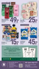 REMA 1000 tilbudsavis uge 43 Side 21: Peter Larsen eller Löfbergs kaffe / hele bønner €49,00, Schulstad Det Gode brød €15,00