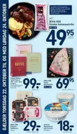 REMA 1000 tilbudsavis uge 43 Side 23: REMA 1000 Dansk kalveculotte €69,95, Ambrosi Mascarpone eller burrata €18,00