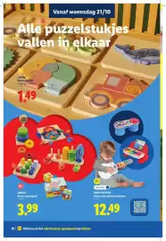 Lidl folder | Speelgoed Pagina 10: Houten speelgoed €3,99, Baby einstein houten muziekinstrumenten €12,49