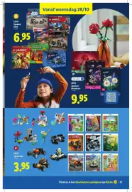 Lidl folder | Speelgoed Pagina 17: Lego speelset botanics €9,95, LEGO Speelset klein €6,95
