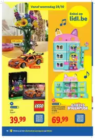 Lidl folder | Speelgoed Pagina 18: Gabby's dollhouse purrect poppenhuis €69,99, Lego bouwset €39,99