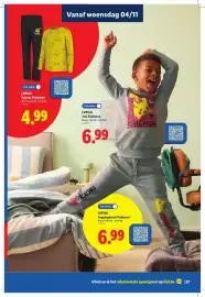 Lidl folder | Speelgoed Pagina 27: Trui Pokémon €6,99, Pyjama Pokémon €4,99
