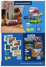 Lidl folder | Speelgoed Pagina 39: Puzzel, 3.000 stukjes €9,99, Lupilu puzzel €2,49