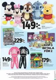 Stora Coop reklamblad | Non-Food Sida 4: Softer Days barnpyjamas €149,00, Sticki Rolls Sticki Book Minecraft €229,00