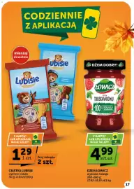 Groszek gazetka | Supermarket Strona 17: Dżem Łowicz Truskawkowy €4,99, Ciastka Lubisie €1,29
