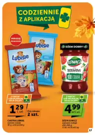 Groszek gazetka | Supermarket Strona 17: Dżem Łowicz Truskawkowy €4,99, Ciastka Lubisie €1,29