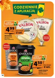 Groszek gazetka | Supermarket Strona 18: OYAKATA Japoński Klasyczny €4,50, Ser Valbon wybrane rodzaje €4,99