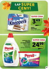 Groszek gazetka | Supermarket Strona 23: Wafel Knoppers €3,49, Kapsułki, żel, proszek do prania Persil €24,99