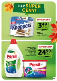 Groszek gazetka | Supermarket Strona 23: Wafel Knoppers €3,49, Kapsułki, żel, proszek do prania Persil €24,99