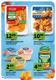 Groszek gazetka | Supermarket Strona 26: Skrzydełka Pieczone Morliny €10,99, Polędwiczki Panierowane Pikantne Drosed €12,99
