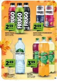 Groszek gazetka | Supermarket Strona 33: Napój Frugo €2,59, Napój Hellena €3,99