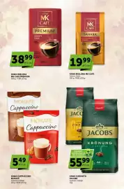 ABC gazetka | Sprawdz co wiecej Strona 7: Kawa ziarnista Jacobs Caffè Crema Gold €55,99, Kawa cappuccino Mokate Classic €5,49