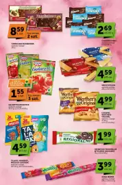ABC gazetka | Sprawdz co wiecej Strona 8: Guma Mamba €3,99, Wafle Roshen €4,59