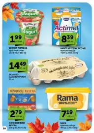 ABC gazetka | Market Strona 16: Napój mleczny Actimel 4-pak €8,39, Margaryna Rama €7,19