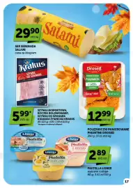 ABC gazetka | Market Strona 17: Szynka eksportowa Krakus €5,99, Ser Serenada Salami €29,90