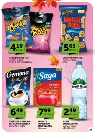 ABC gazetka | Market Strona 21: Chrupki Monster Lorenz €5,65, Herbata expresowa Saga czarna €7,99