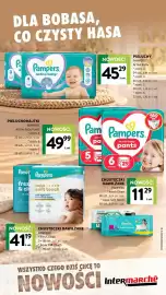 Intermarche gazetka Strona 11: Pieluchy Pampers Active Baby rozm. 3 €45,29, Chusteczki nawilżane Pampers Fresh Clean €11,29