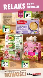 Intermarche gazetka Strona 6: Herbata owocowa Love Cherry Dream Teekanne €5,79, Cukier w kostkach Chabrior €9,99