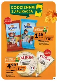 Groszek gazetka | Minimarket Strona 11: Ser Valbon €4,99, Ciastka Lubisie €1,29