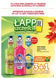 Groszek gazetka | Minimarket Strona 9: Piwo Garage €0,01