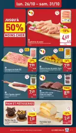 ALDI Dépliant week 44 Pagina 5: Gourmet finest cuisine Steak de sanglier* €8,99, Escalopes de dinde XXL €7,99