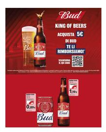 Volantino Coop Superstore Pagina 36: Birra Bud €0,89
