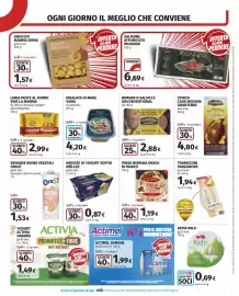 Volantino Coop Superstore Pagina 11: Insalata di mare Vama €4,20, Burger o salsicce unconventional €2,88