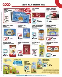 Volantino Coop Superstore Pagina 16: Fette biscottate Monviso senza zuccheri aggiunti €1,89, Biscotti Dolcesenza Misura €1,79
