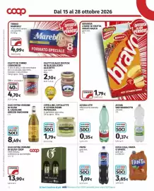 Volantino Coop Superstore Pagina 18: Cipolline Peperlizia €1,79, Filetti di tonno consorcio €4,70