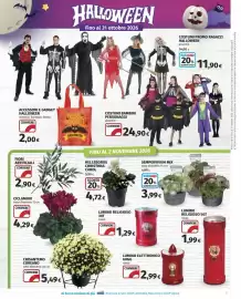 Volantino Coop Superstore Pagina 23: Helleborus Christmas Carol €4,72, Lumino religioso 50T rosso €1,99