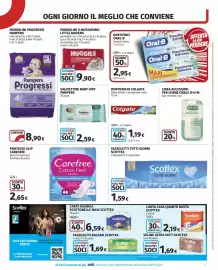 Volantino Coop Superstore Pagina 25: Salviettine baby-dry Pampers €2,59
