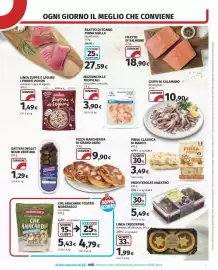 Volantino Coop Superstore Pagina 9: Zuppa di Legumi Pedon €1,49, Pizza Margherita di grano duro €9,90