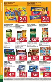 Stokrotka gazetka tydzień 42 Strona 28: Baton Mars, Snickers €3,78, Czekolada Nadziewana Wawel