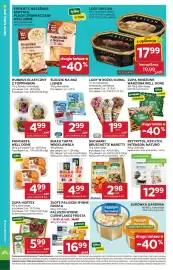Stokrotka gazetka tydzień 42 Strona 32: Zupa Hortex €5,99, Bułka Tartawrocławska Mamut €4,99