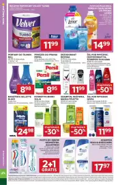 Stokrotka gazetka tydzień 42 Strona 36: Dezodorant Rexona €11,99, Perfumy do tkanin Mill €8,98