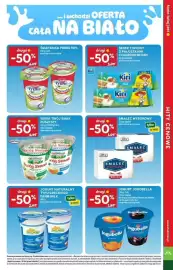Stokrotka gazetka tydzień 42 Strona 7: Smalec Wyborowy €1,99, Serek Topiony z Paluszками Chlebowymi Kiri €3,99