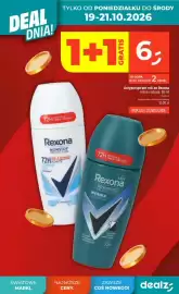 Dealz gazetka tydzień 42 Strona 5: Antyperspirant roll-on Rexona €6,00