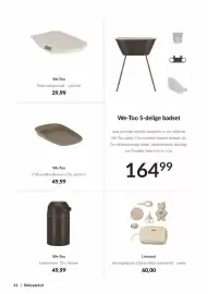 Babypark folder Pagina 7: We-Too Baby weegschaal - oatmeal 29,99 We-Too EVA aankleedkussen. Div. kleuren 49,99 We-Too