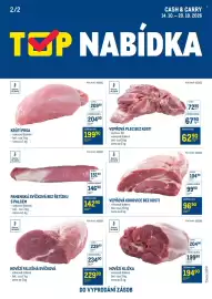 Makro leták týden 42 Strana 2: Hovězí kližka €194,90, Vepřová plec bez kosti €62,90