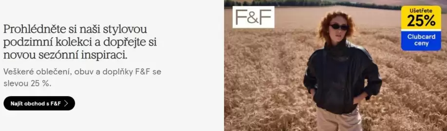 F&F leták Strana 1