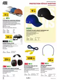 Catalogue DomPro page 2: Cover guard CASQUETTE ANTI-HEURT WORKING CAP €9,36, 3M CASQUE ANTI-BRUIT OPTIME €29,80
