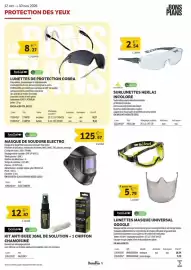 Catalogue DomPro page 3: BOLLE MASQUE DE SOUDURE ELECTRO €125,57, BCLEAN KIT ANTI BUEE €12,87