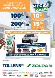 Catalogue Tollens page 8: PROFITEZ DE REMISES SUR LES CONSOMMABLES* 100€ achetés 200€ achetés MEGA deals 10% de remise 15%